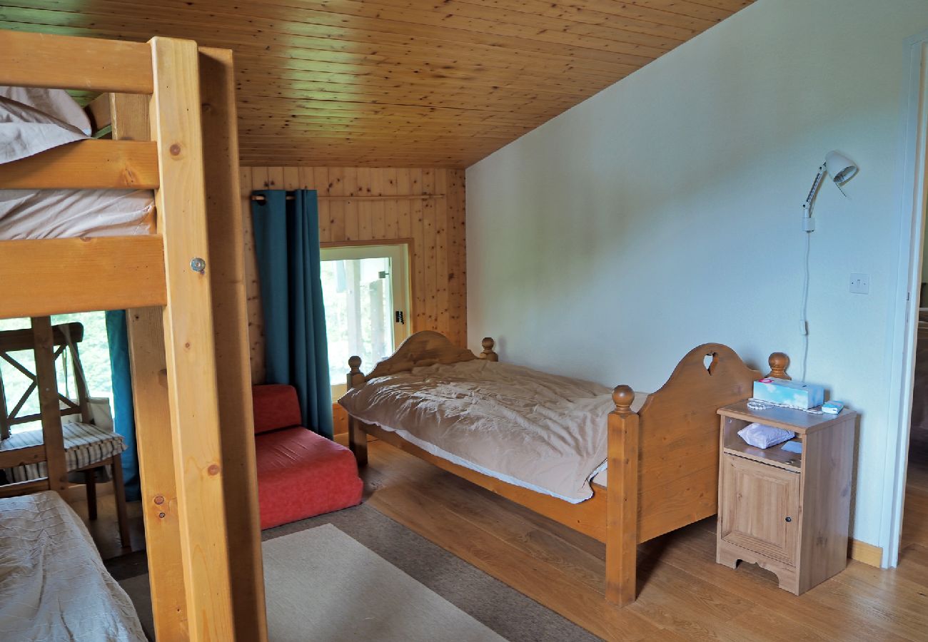 Appartement à Les Carroz d'Arâches - Location d'un appartement de vacances duplex pour 6 personnes aux Carroz d'Arâches, Domaine skiable du Grand Massif - MAZ362