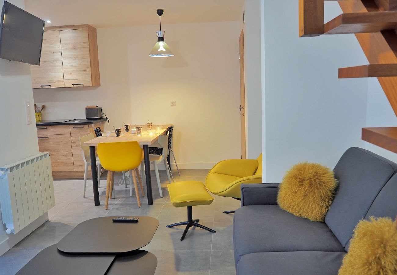 Appartement à Les Carroz d'Arâches - Appartement pour 6 personnes, proche du télécabine et des pistes (env. 200m) - CPS629