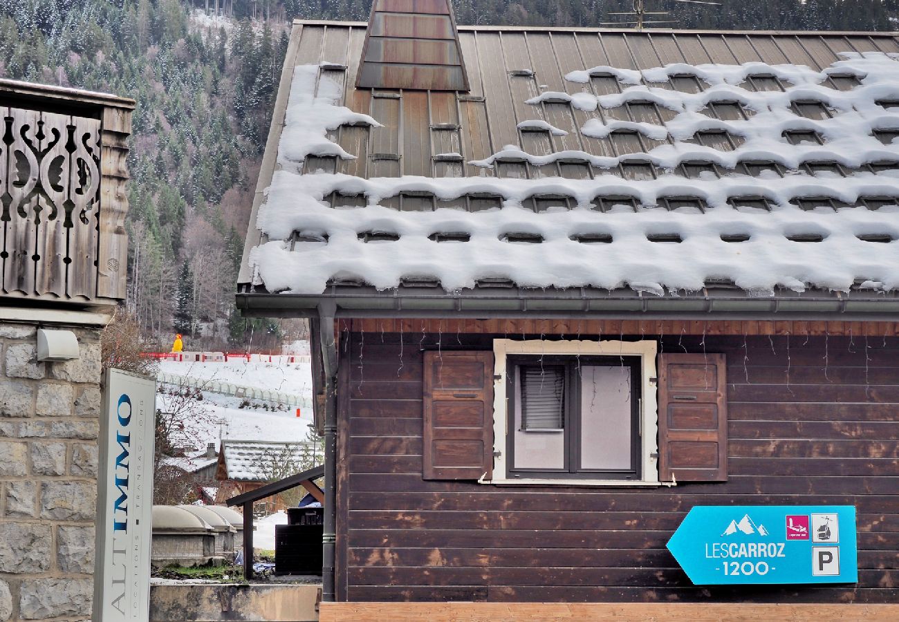 Appartement à Les Carroz d'Arâches - Au cœur de la station des Carroz d'Arâches, Grand Massif, appartement de vacances 4 personnes - CIN630