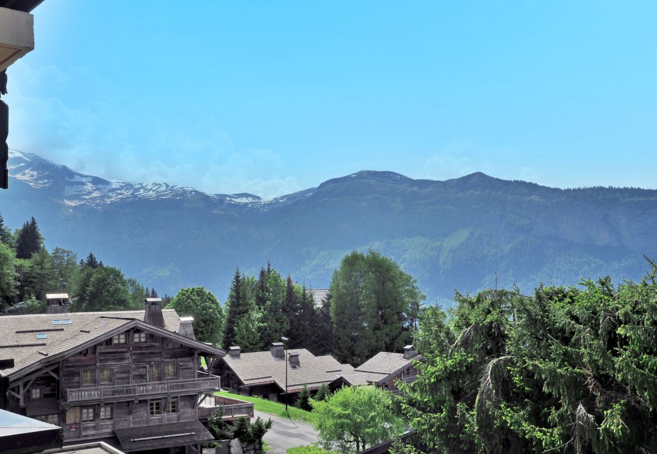 Appartement à Les Carroz d'Arâches - Proche pistes avec vue panoramique appartement  2 pièces plus mezzanine, pour 4 à 6 personnes - BLA633